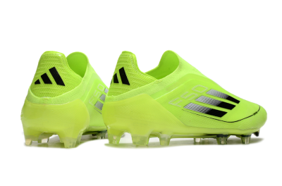 Adidas F50 Elite Laceless FG Football Boots - Yellow/Black