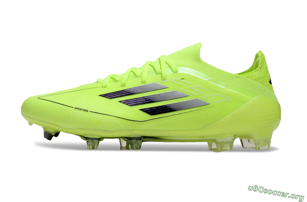 Adidas F50 Elite FG Football Boots - Yellow/Black 3