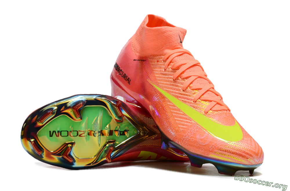 Nike Air Zoom Mercurial Superfly 10 Elite FG Football Boots - Orange/Yellow/Black 1