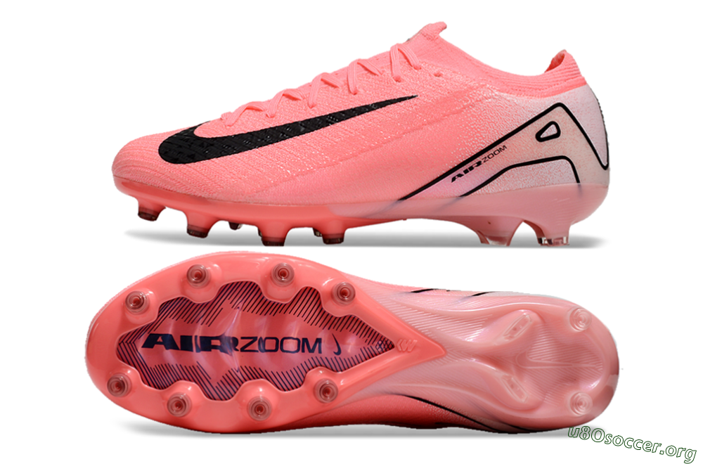 Nike Air Zoom Mercurial Vapor 16 Elite AG Football Boots - Pink/White/Black 1