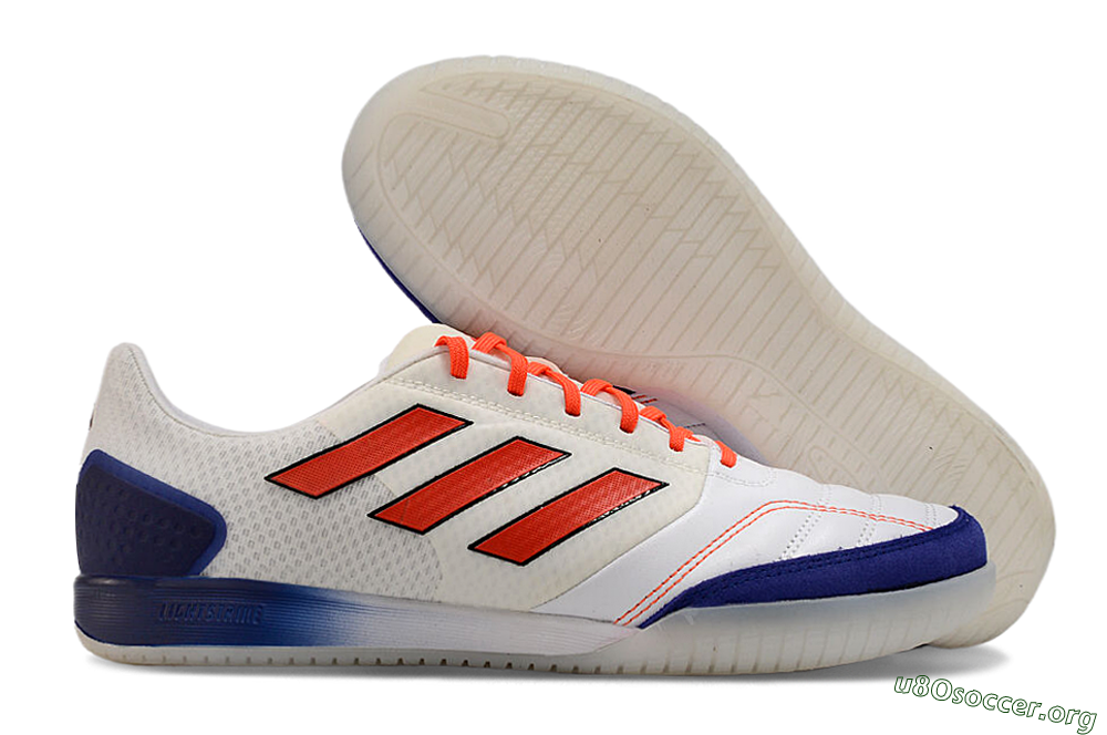 Adidas Top Sala Competition IC Football Shoes - White/Red/Blue 2