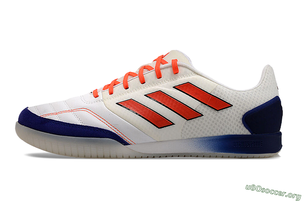 Adidas Top Sala Competition IC Football Shoes - White/Red/Blue 3