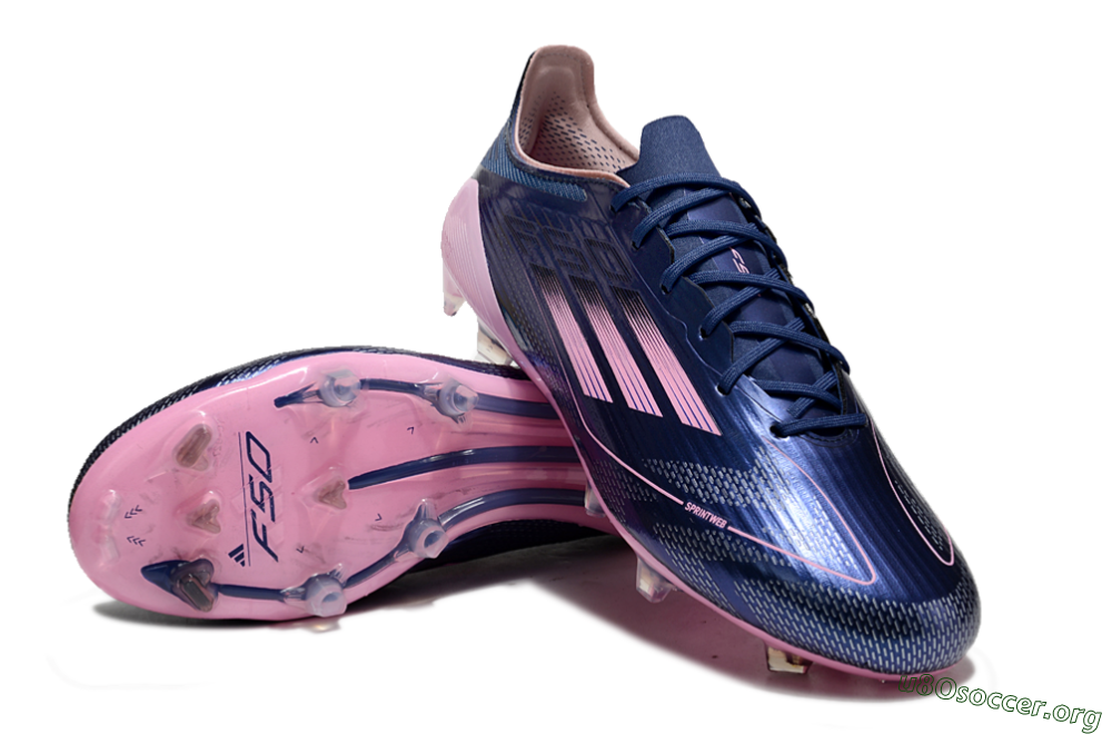 Adidas F50 Elite FG Football Boots - Blue/Pink 0