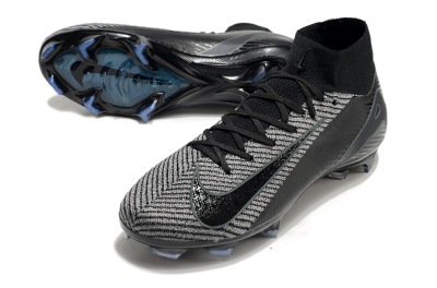 Nike Air Zoom Mercurial Superfly 10 Elite FG Football Boots - Black/Grey/Jade