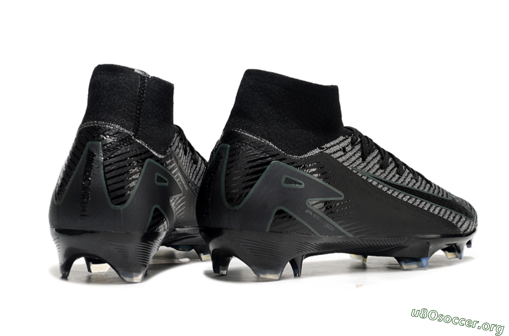 Nike Air Zoom Mercurial Superfly 10 Elite FG Football Boots - Black/Grey/Jade 6