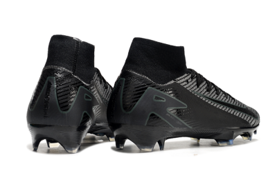 Nike Air Zoom Mercurial Superfly 10 Elite FG Football Boots - Black/Grey/Jade