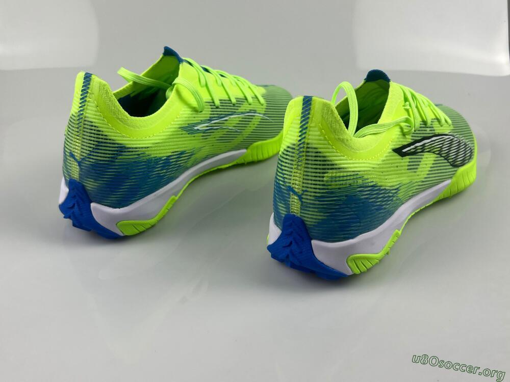 Puma Ultra Ultimate TF Football Shoes - Yellow/White/Blue