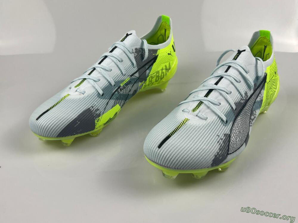 Puma Ultra Ultimate FG Football Boots - Jade/White/Yellow
