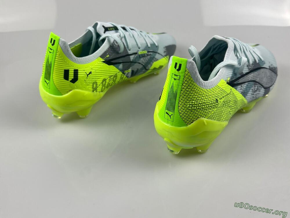 Puma Ultra Ultimate FG Football Boots - Jade/White/Yellow