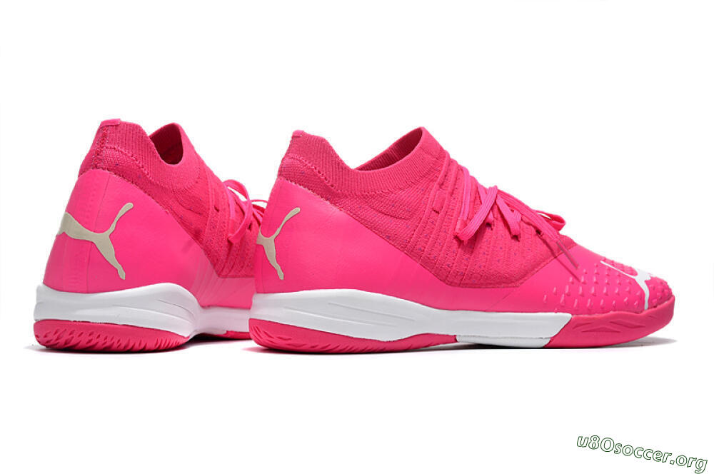 Puma Future Z 1.3 Teazer IC Football Shoes - Pink/White 6