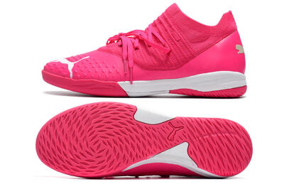 Puma Future Z 1.3 Teazer IC Football Shoes - Pink/White