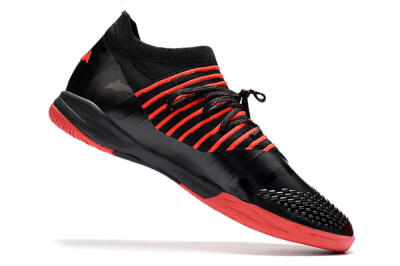 Puma Future Z 1.3 Teazer IC Football Shoes - Black/Red