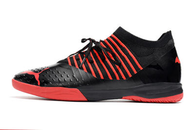 Puma Future Z 1.3 Teazer IC Football Shoes - Black/Red