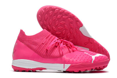 Puma Future Z 1.3 Teazer TF Football Shoes - Pink/White