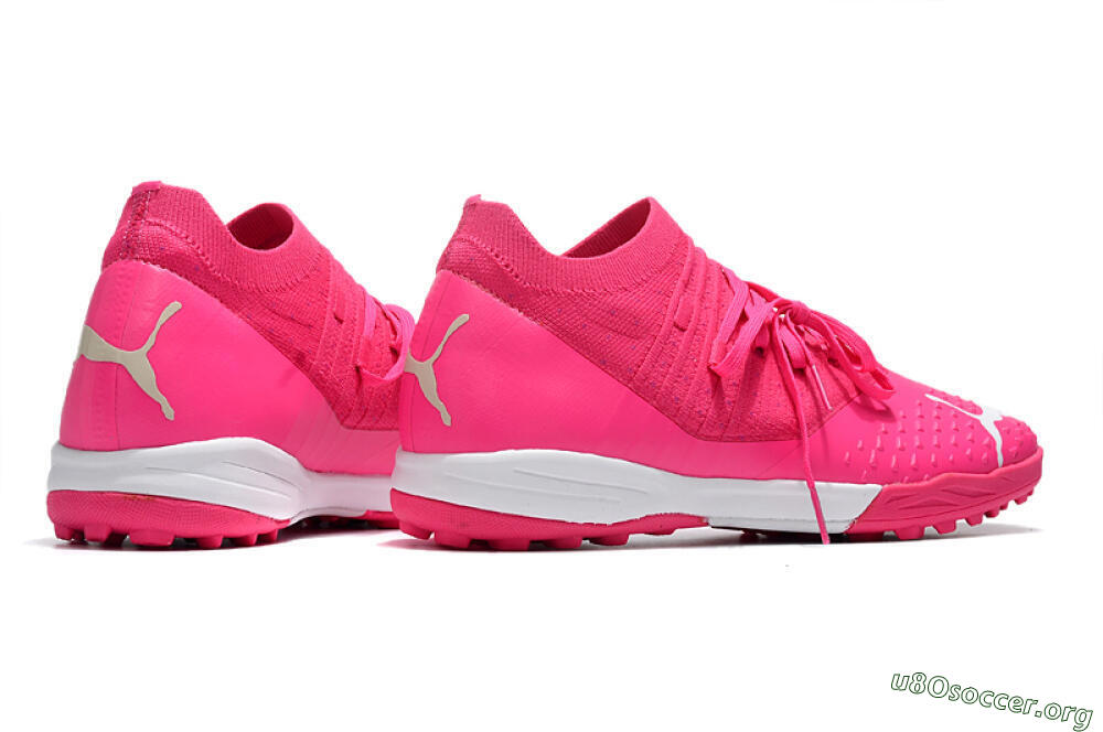 Puma Future Z 1.3 Teazer TF Football Shoes - Pink/White 6