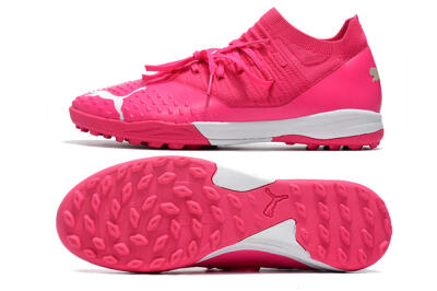 Puma Future Z 1.3 Teazer TF Football Shoes - Pink/White