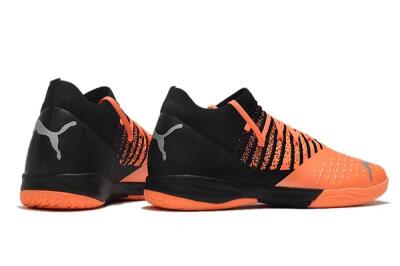 Puma Future Z 1.3 Teazer IC Football Shoes - Orange/Black/Silver