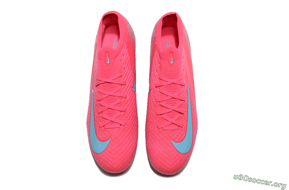 Nike Air Zoom Mercurial Vapor 16 Elite FG Football Boots - Red/Jade 4