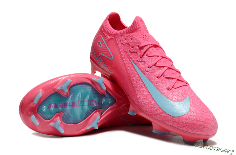 Nike Air Zoom Mercurial Vapor 16 Elite FG Football Boots - Red/Jade 0