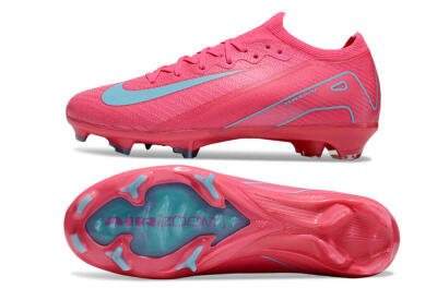 Nike Air Zoom Mercurial Vapor 16 Elite FG Football Boots - Red/Jade