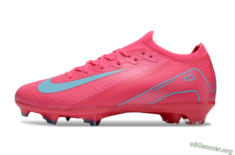 Nike Air Zoom Mercurial Vapor 16 Elite FG Football Boots - Red/Jade 3