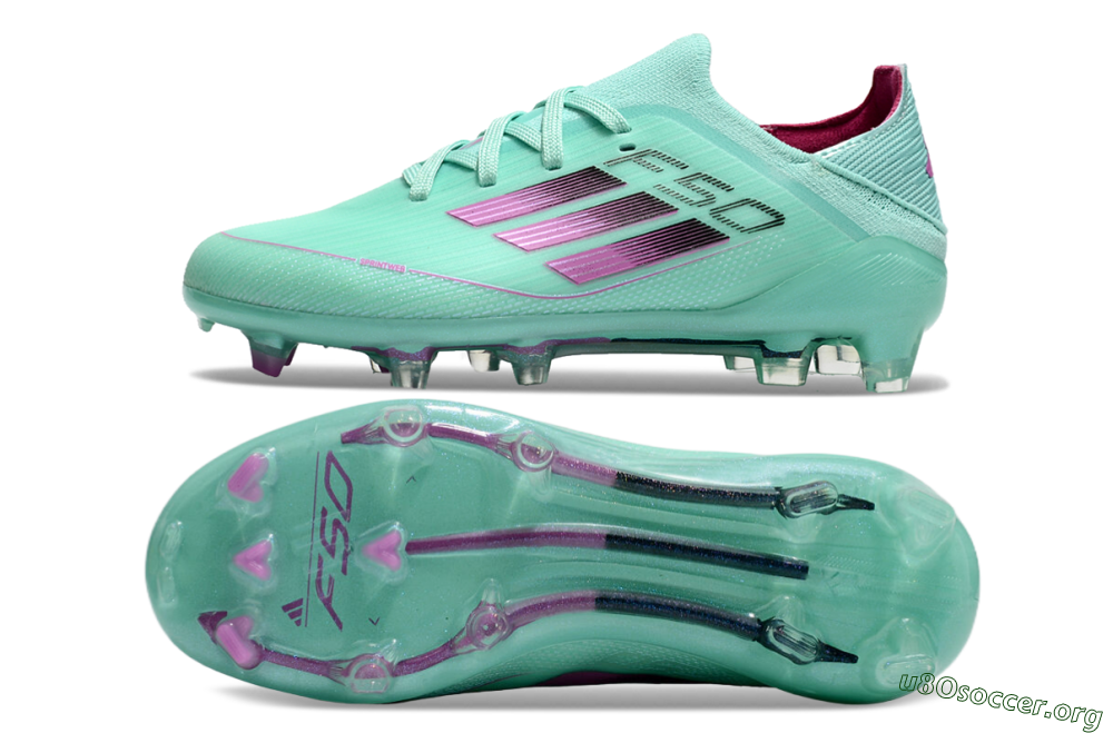 Adidas F50 Elite FG Football Boots - Jade/Purple/Black 1