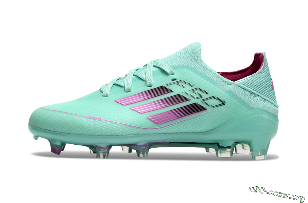 Adidas F50 Elite FG Football Boots - Jade/Purple/Black 3