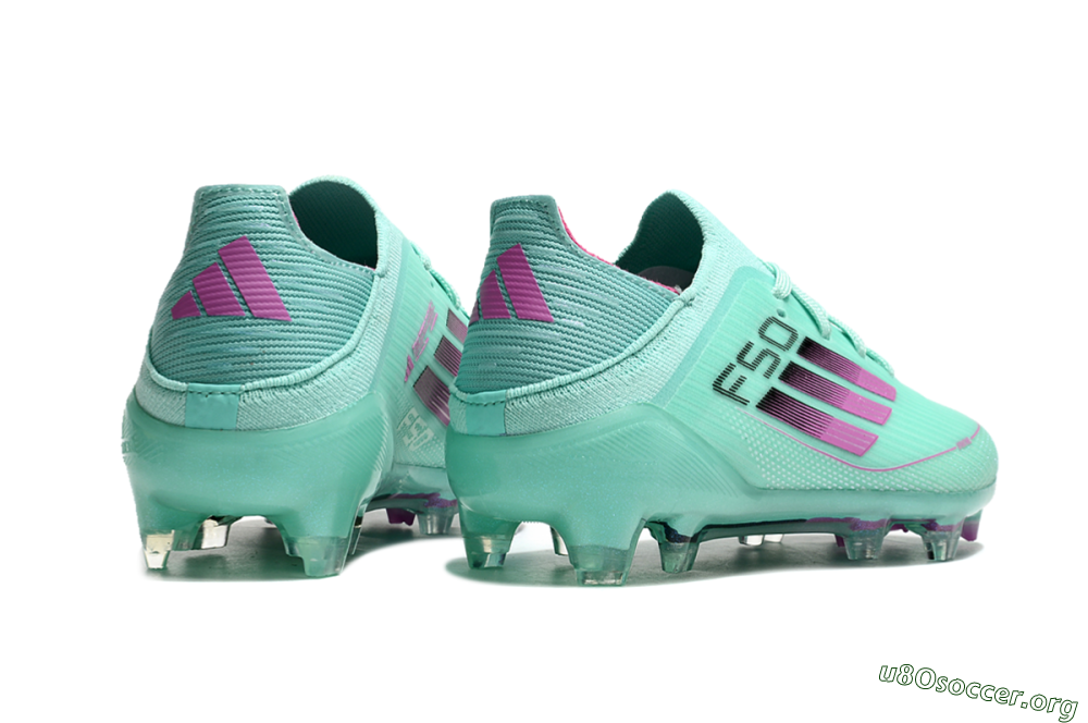Adidas F50 Elite FG Football Boots - Jade/Purple/Black 7