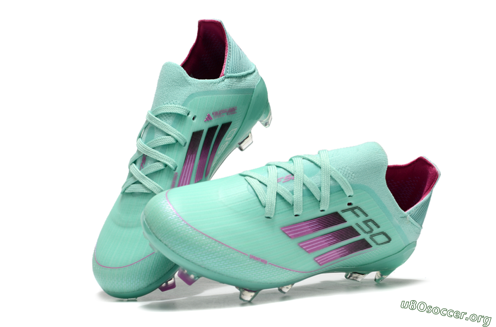 Adidas F50 Elite FG Football Boots - Jade/Purple/Black 0