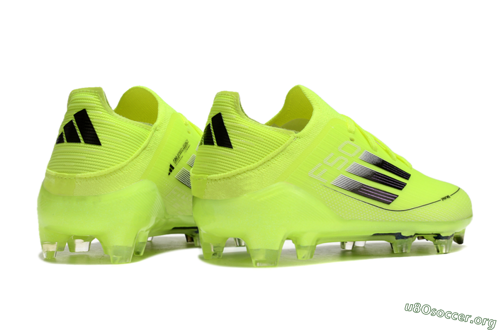 Adidas F50 Elite FG Football Boots - Yellow/Black 7