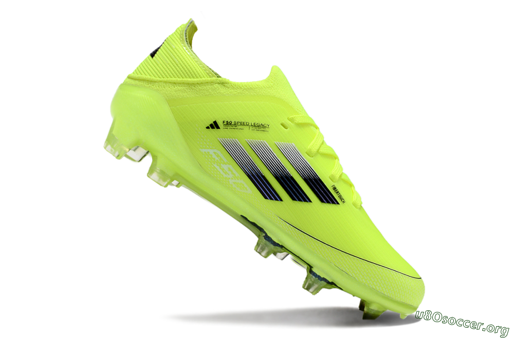 Adidas F50 Elite FG Football Boots - Yellow/Black 4