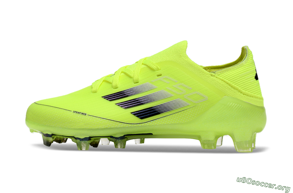 Adidas F50 Elite FG Football Boots - Yellow/Black 3