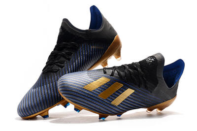Adidas X 19.1 FG Football Boots - Blue/Black/Gold