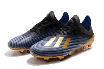Adidas X 19.1 FG Football Boots - Blue/Black/Gold