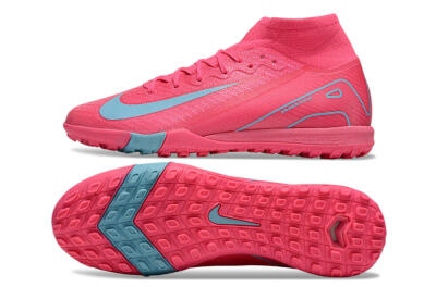 Nike Air Zoom Mercurial Superfly 10 Elite TF Football Shoes - Pink/Red/Jade