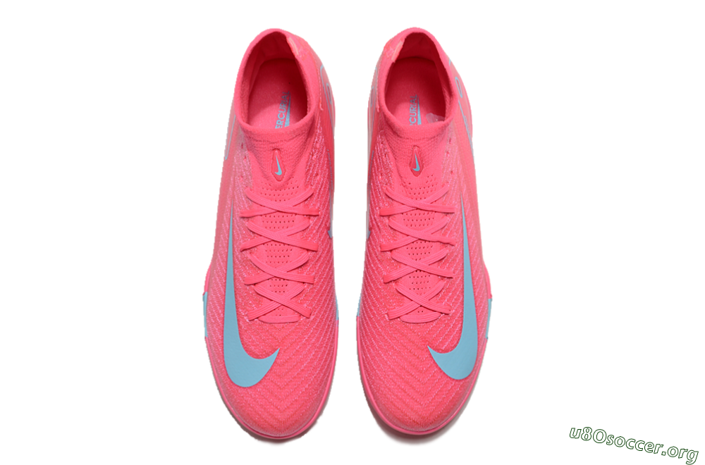 Nike Air Zoom Mercurial Superfly 10 Elite TF Football Shoes - Pink/Red/Jade 0