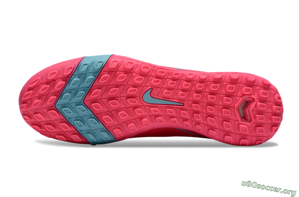 Nike Air Zoom Mercurial Superfly 10 Elite TF Football Shoes - Pink/Red/Jade 5