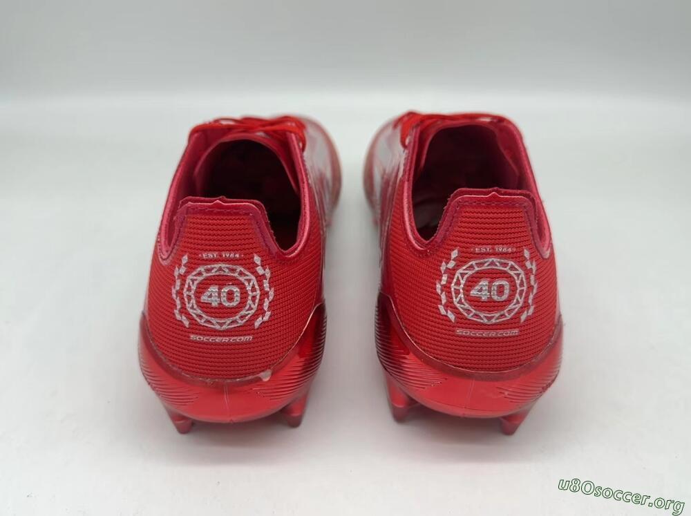 Adidas F50 Elite FG Football Boots - Red/Silver/White