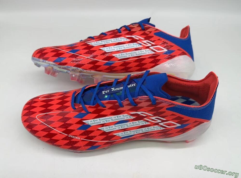 Adidas F50 Elite FG Football Boots - Red/White/Blue