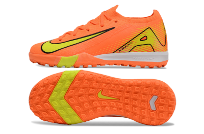 Kids Nike Air Zoom Mercurial Vapor 16 Elite TF Football Shoes - Orange/Yellow/Black/White