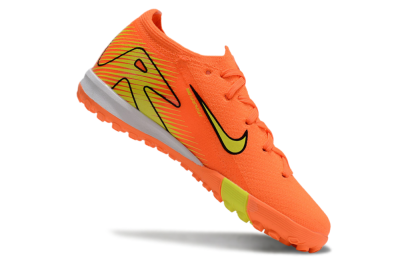 Kids Nike Air Zoom Mercurial Vapor 16 Elite TF Football Shoes - Orange/Yellow/Black/White