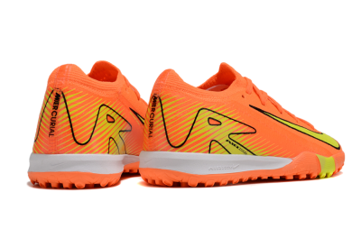 Kids Nike Air Zoom Mercurial Vapor 16 Elite TF Football Shoes - Orange/Yellow/Black/White