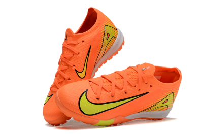 Kids Nike Air Zoom Mercurial Vapor 16 Elite TF Football Shoes - Orange/Yellow/Black/White