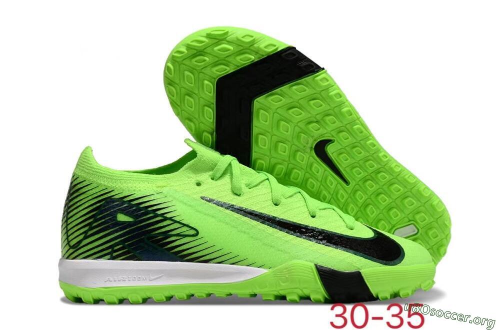 Kids Nike Air Zoom Mercurial Vapor 16 Elite TF Football Shoes - Yellow/Black/White 2