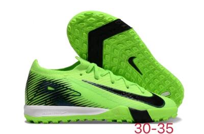 Kids Nike Air Zoom Mercurial Vapor 16 Elite TF Football Shoes - Yellow/Black/White