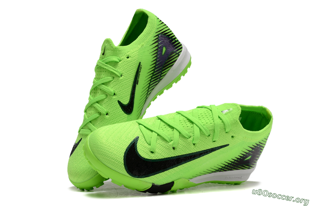 Kids Nike Air Zoom Mercurial Vapor 16 Elite TF Football Shoes - Yellow/Black/White 0