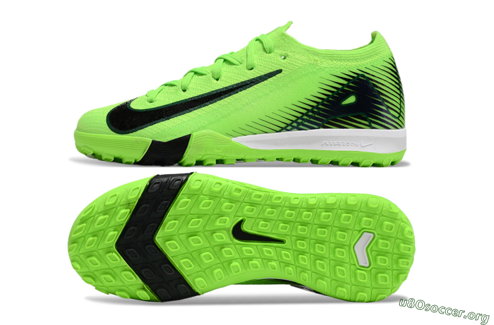 Kids Nike Air Zoom Mercurial Vapor 16 Elite TF Football Shoes - Yellow/Black/White 1