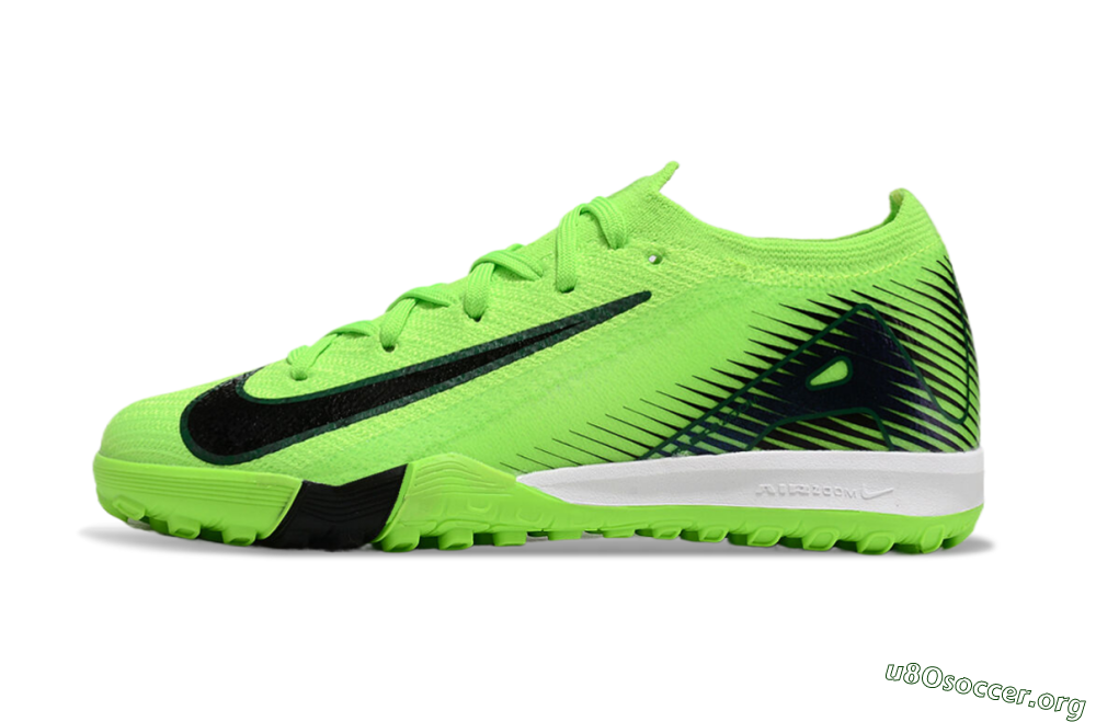 Kids Nike Air Zoom Mercurial Vapor 16 Elite TF Football Shoes - Yellow/Black/White 3