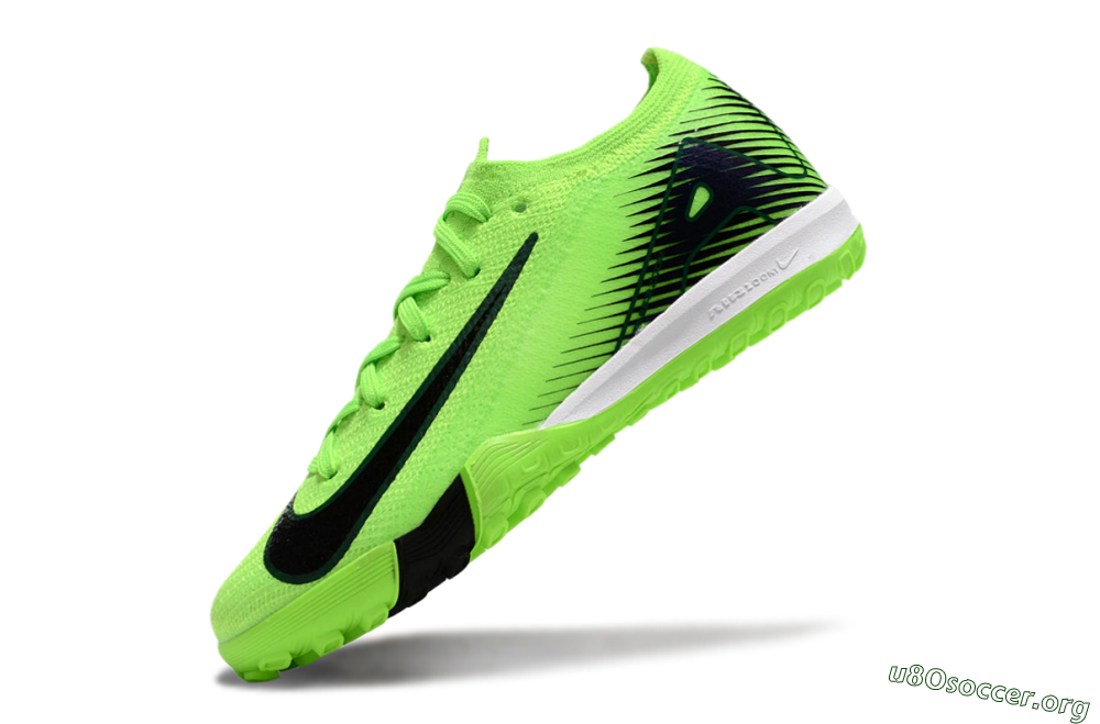 Kids Nike Air Zoom Mercurial Vapor 16 Elite TF Football Shoes - Yellow/Black/White 5