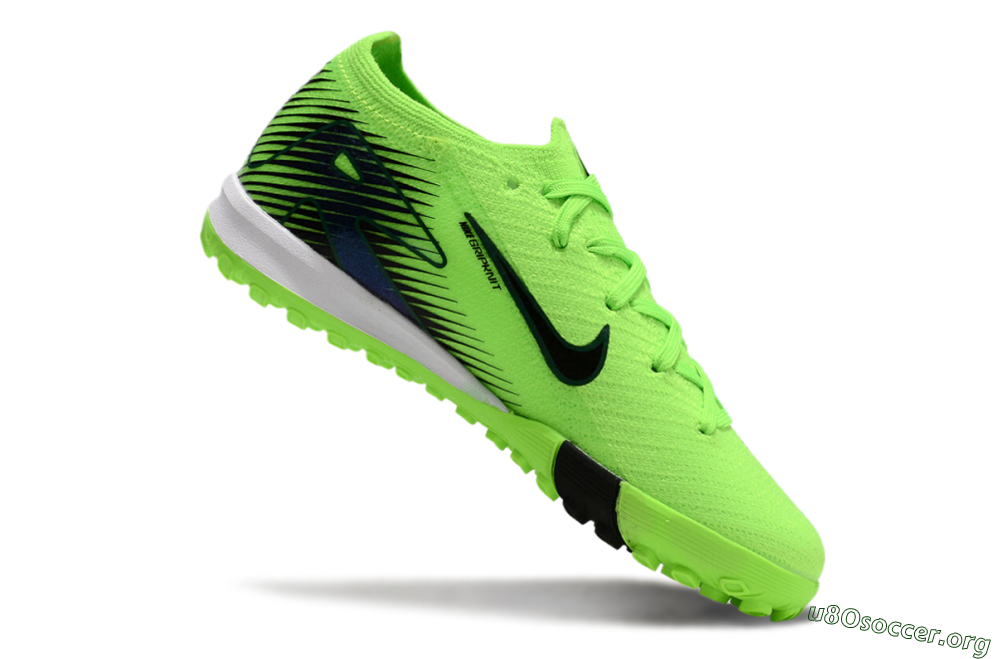 Kids Nike Air Zoom Mercurial Vapor 16 Elite TF Football Shoes - Yellow/Black/White 4
